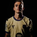 ‏تيشيرت برشلونة الثاني  نسخة اللاعبين موسم26/25